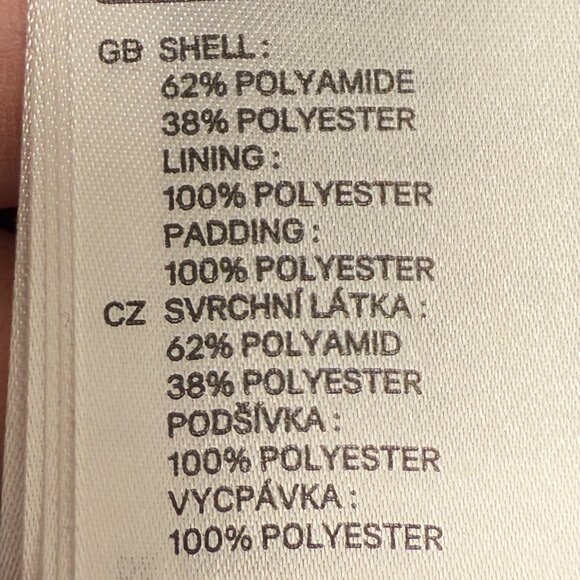 EUC Men's H&M Puffer Zip Vest Quilted Gray | 38 R - Picture 9 of 10